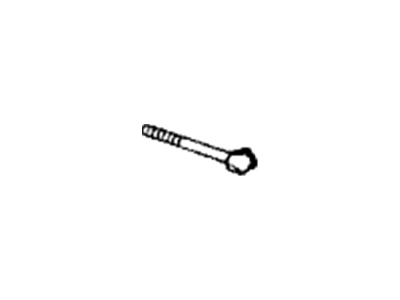 Honda 90210-SB2-003 Bolt, Axle Beam (11X66)