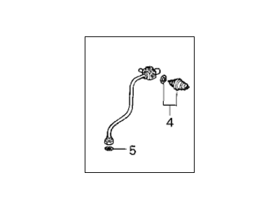 Honda 38683-SB2-672 Glass Assy., Sight