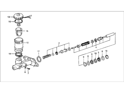 Honda 46100-SB2-701