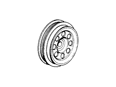 1985 Honda CRX Harmonic Balancer - 38921-PE0-900