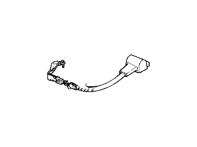 Honda 786A1-SB4-A04ZA Seat Belt Assembly, Rear (Fair Blue) (Takata)