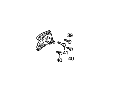 Honda 52250-S30-950 Spindle Assembly, Right Rear Wheel