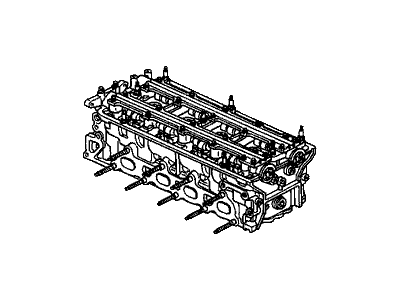 Honda 10003-P5M-A22 General Assembly, Cylinder Head