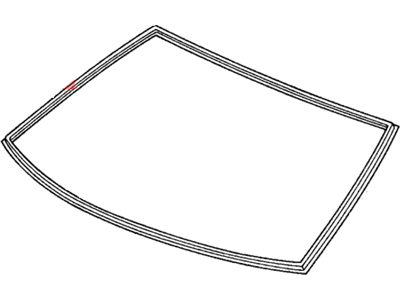 Honda 73250-S30-003 Molding Assy., RR. Windshield