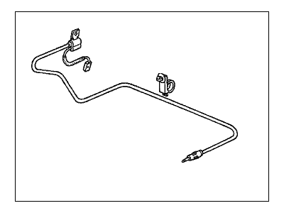 2001 Honda Prelude Antenna Cable - 72196-S30-A01