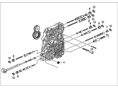 Honda 27000-P6H-020 Body Assembly, Main Valve