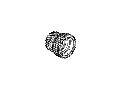 Honda 23411-P6H-000 Gear, Secondary Shaft Low