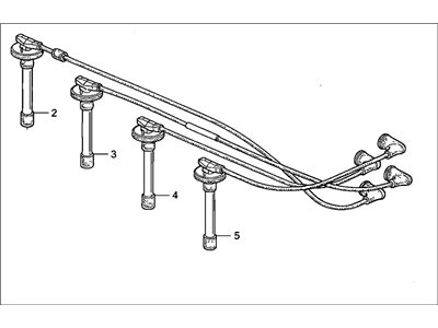 Honda 32700-P5M-405 Wire Assembly, Ignition