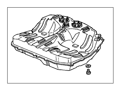 Honda 17500-S30-L01 Tank, Fuel