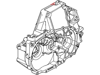 2001 Honda Prelude Bellhousing - 21000-P6J-305