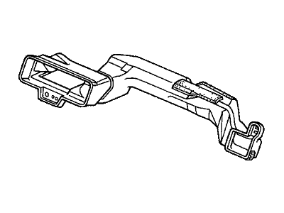 Honda 77400-S30-A01 Duct Assy., Air Conditioner (Driver Side)