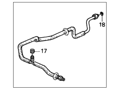 Honda 80321-S30-A02 Pipe, Suction