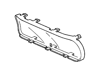 1997 Honda Prelude Gauge Trim - 78170-S30-A01