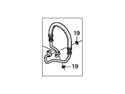 2000 Honda Prelude A/C Hose - 80315-S30-003