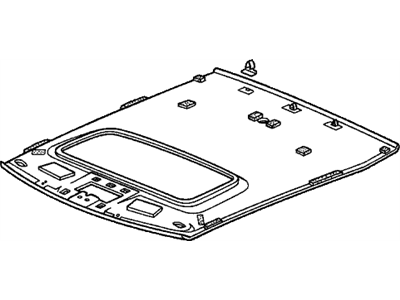 Honda 83202-SZ3-000 Clip, Roof Lining