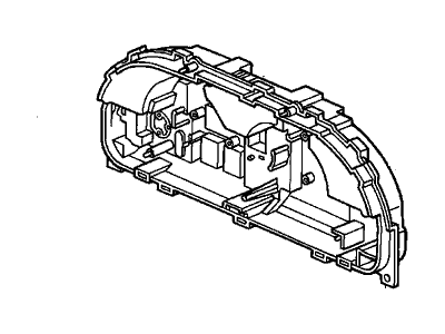 2001 Honda Prelude Instrument Cluster - 78110-S30-A11