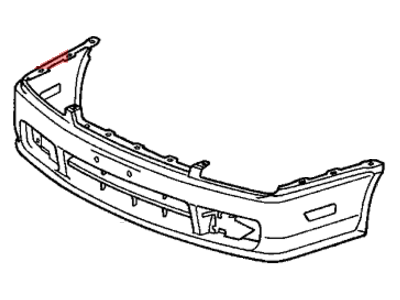 Honda 04711-S30-A90ZZ Face, Front Bumper (Dot)