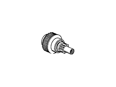 Honda 31204-PAA-A02 Gear Assembly