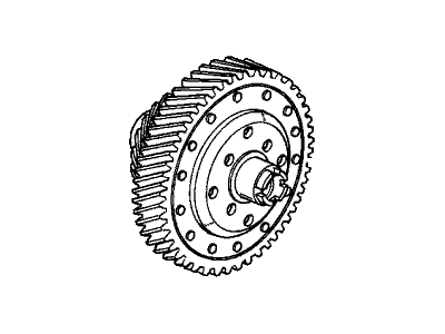 2000 Honda Prelude Differential - 41100-P6J-000