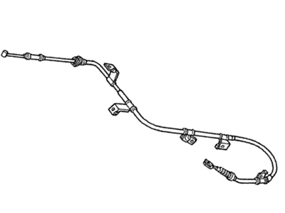 Honda 47560-S30-003 Wire, Driver Side Parking Brake