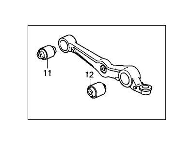 Honda 51355-S30-N20 Arm, Right Front (Lower)