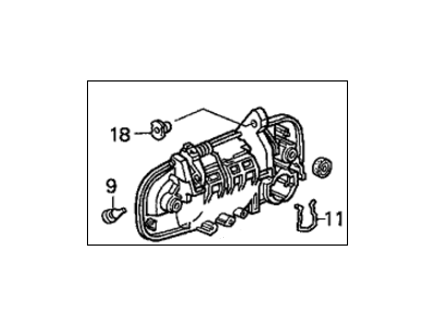 Honda 72183-SW3-013YD