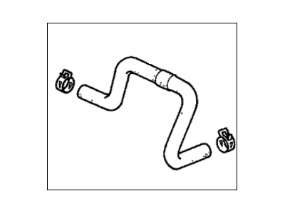 1998 Honda Prelude Brake Booster Vacuum Hose - 46402-S30-A01