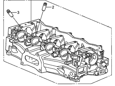 Honda Civic Cylinder Head - 12200-R60-U00