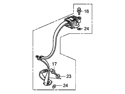 2011 Honda Civic Seat Belt - 04826-SNE-A01ZA