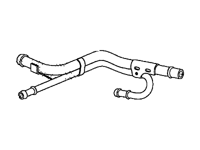 Honda 17137-RNA-A00 Pipe, Breather