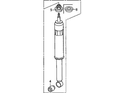 Honda 52610-SNX-A02 Damper Assembly, Rear