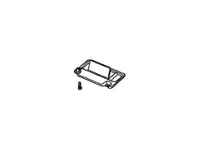 Honda 83230-SNA-A01ZF Sunvisor Assembly, Passenger Side (Sienna Beige) (Mirror)