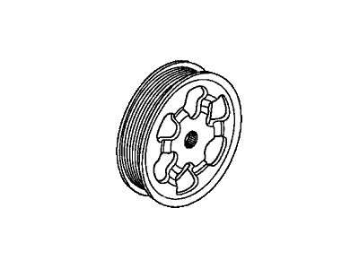 Honda 56483-RNA-A01 Pulley, Power Steering Pump