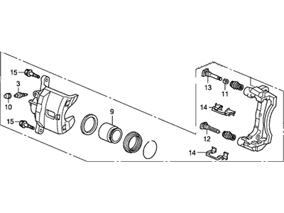 Honda 45018-SNE-A10RMN