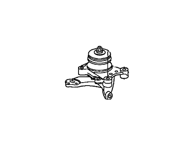 Honda 50850-SNG-013 Rubber Assy., Transmission Mounting (MT)