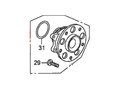 Honda 42200-SNA-952