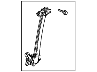 Honda 72710-SNA-A01 Regulator, Right Rear Door Power