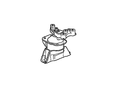 Honda 50820-SNA-033 Rubber Assy., Engine Side Mounting