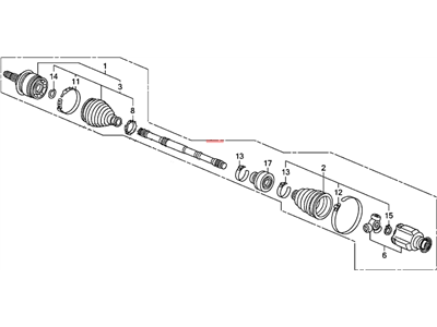 Honda 44305-SVB-A03