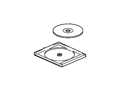Honda 39010-SNA-A56 DVD-Rom Set, Navigation