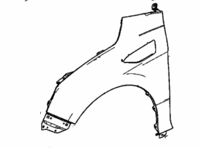 2021 Honda Clarity Fuel Cell Fender - 60261-TRT-A90ZZ