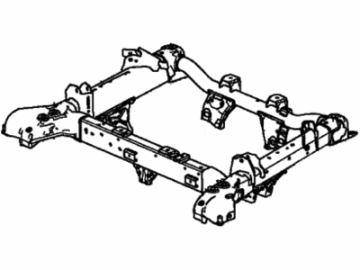 2021 Honda Clarity Fuel Cell Rear Crossmember - 50300-TRT-A03