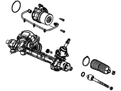 Honda Clarity Fuel Cell Rack And Pinion - 53650-TRT-F13