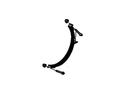 Honda Clarity Fuel Cell Fuel Tank Strap - 17522-TRT-A01