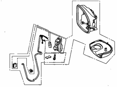 Honda 76255-TRT-A01 Set L, Housing