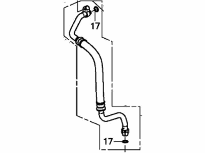 2017 Honda Clarity Fuel Cell A/C Hose - 80312-TRT-003