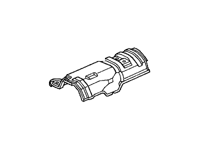 Honda 74601-S6M-000 Plate A, Floor Heat Baffle