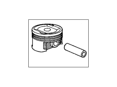 Honda 13010-PZA-000 Piston Set (Std)