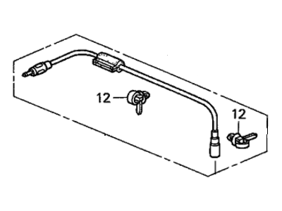 Honda 39156-S5B-000 Sub-Feeder