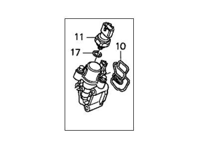 2004 Honda Civic Spool Valve - 15810-PZA-005